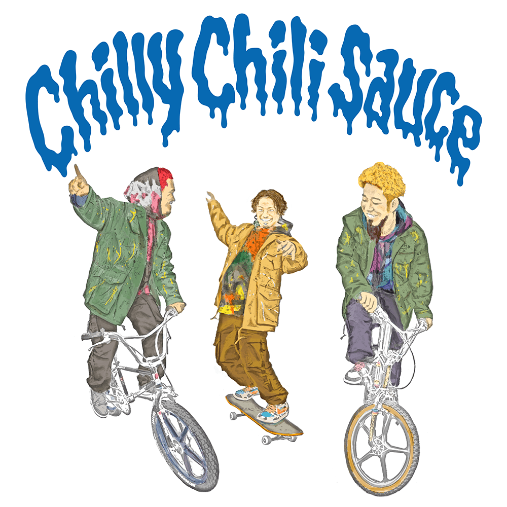 WANIMA 6th Single「Chilly Chili Sauce」ジャケット画像